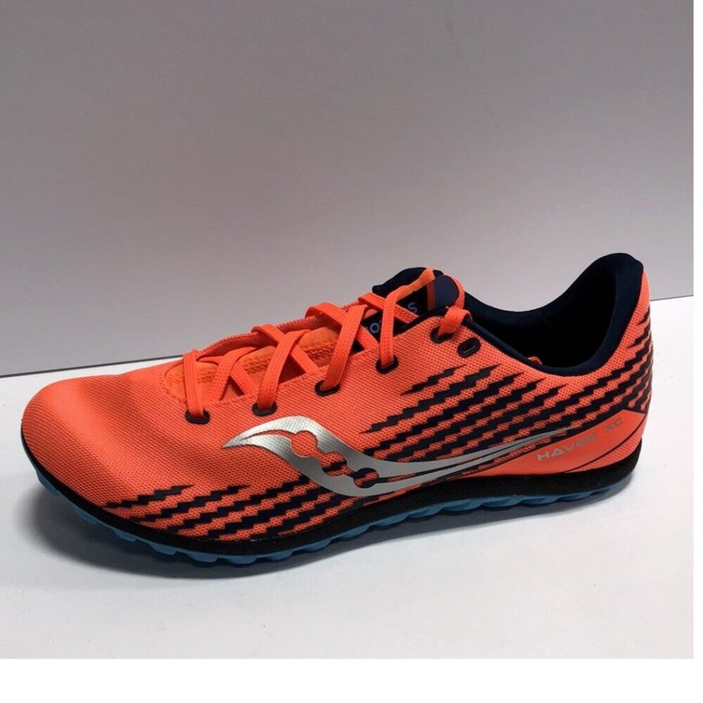 Saucony Orange and Black Athletic Running Shoe